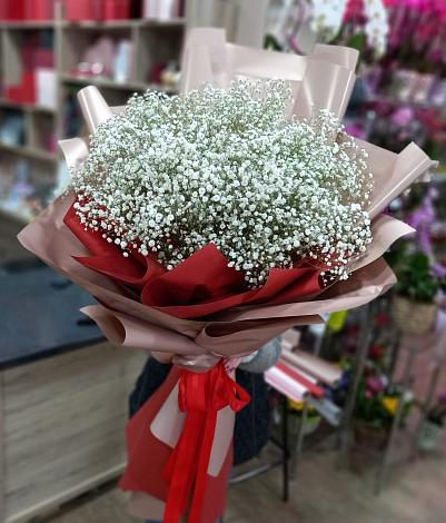 Букет цветов из: Гипсофила в Верх-Туле