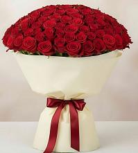 Букет 101 Красная роза Милано в Верх-Туле