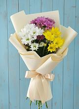 Букет цветов из:  Хризантемы в Верх-Туле