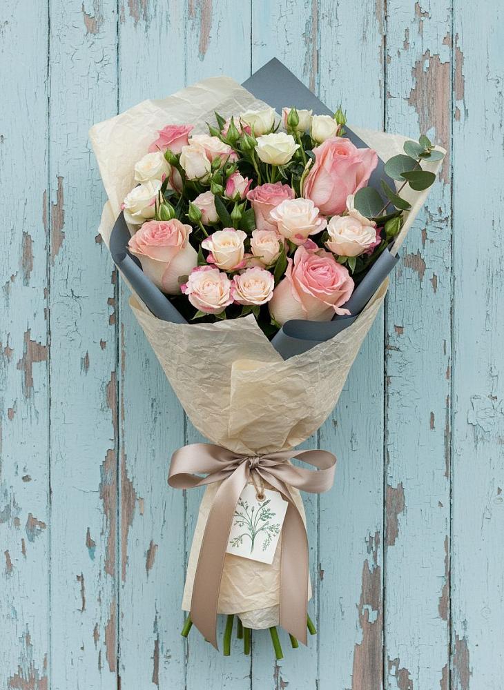 Букет цветов из: Розы в Верх-Туле