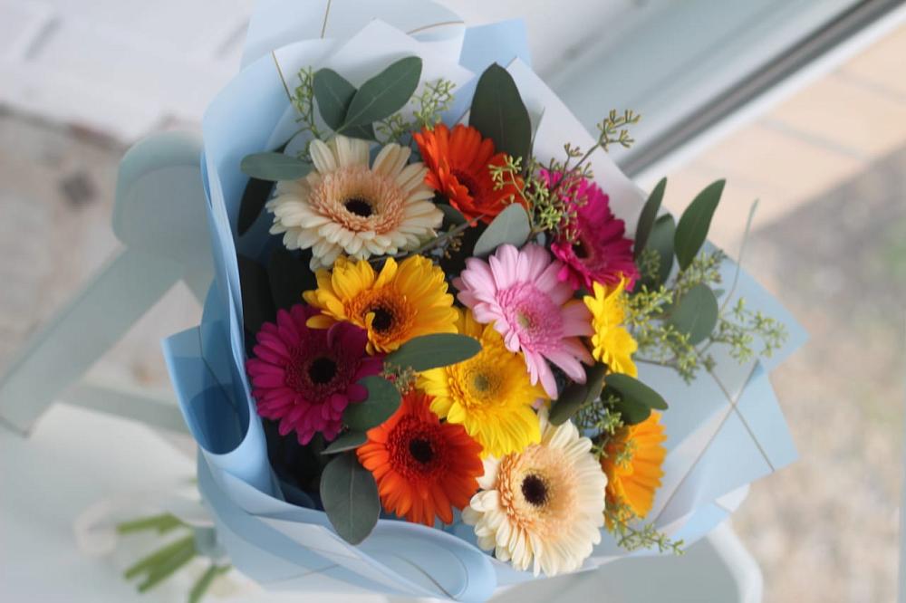 Букет цветов из: Герберы в Верх-Туле