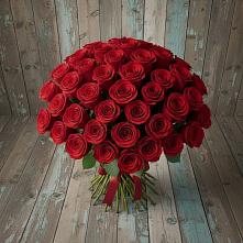 Букет 55 Красных роз Фридом #REPLACE_PRED# Верх-Туле