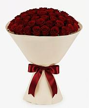 Букет 101 Бордовая роза Блэк Бакарра в Верх-Туле