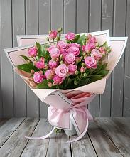 Букет Розовый кустик #REPLACE_PRED# Верх-Туле