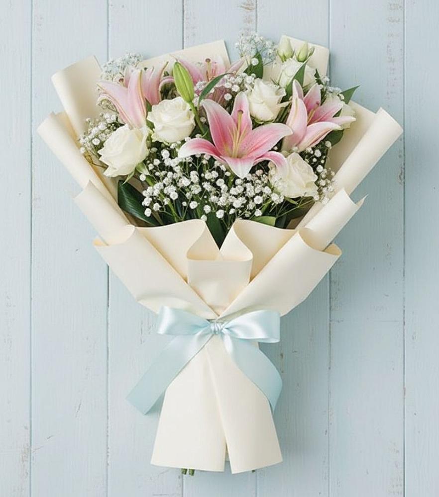 Букет цветов из: Лилии в Верх-Туле