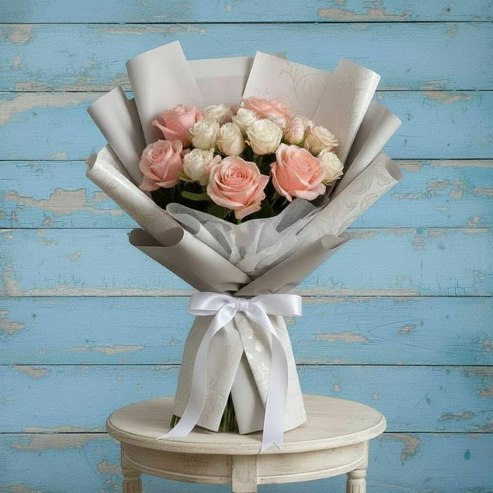 Букет цветов из: Розы в Верх-Туле