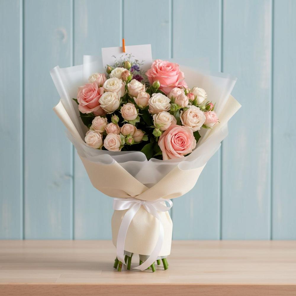 Букет цветов из: Розы в Верх-Туле