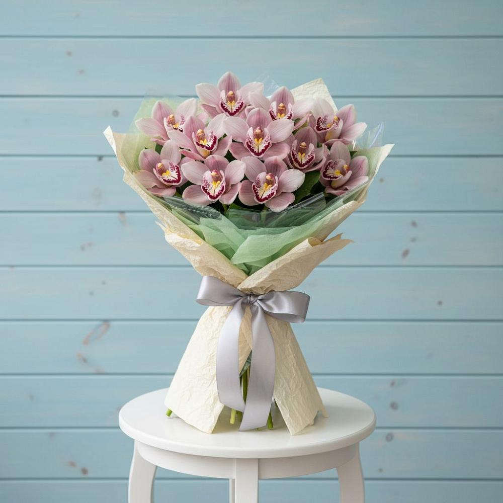 Букет цветов из: Орхидеи и Розы в Верх-Туле