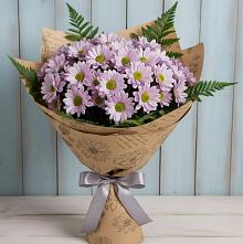 Букет цветов из:  Хризантемы #REPLACE_PRED# Верх-Туле