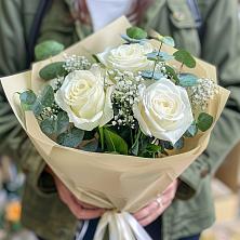 Букет Нежные грёзы в Верх-Туле Букет цветов из: Розы в Верх-Туле