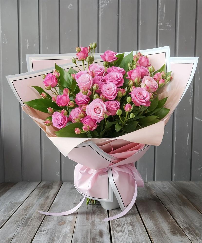 Букет Розовый кустик в Верх-Туле