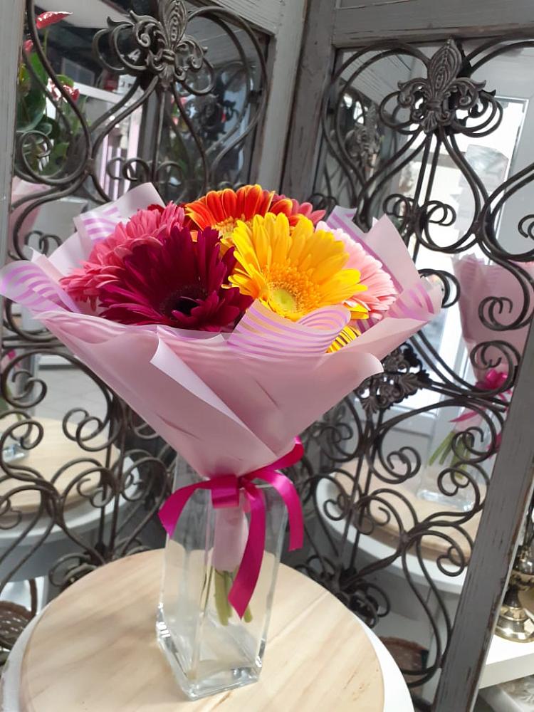 Букет цветов из: Герберы в Верх-Туле