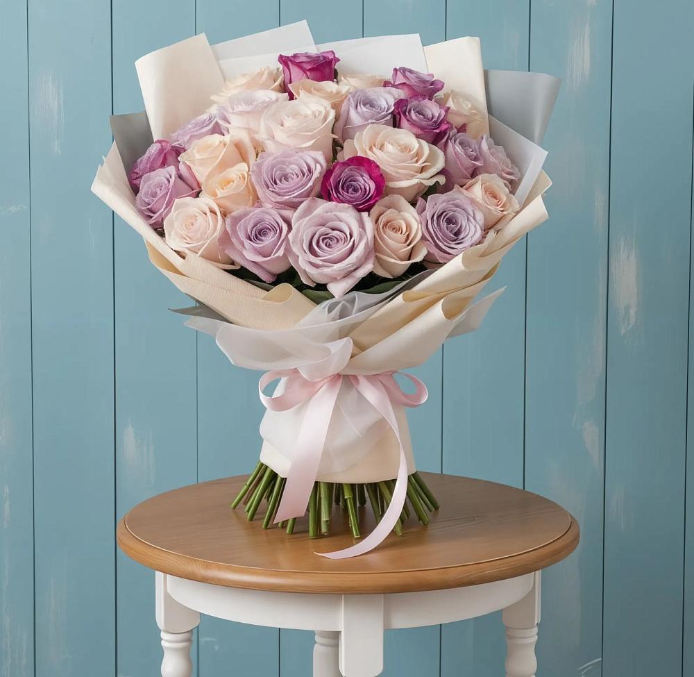 Букет цветов из: Розы в Верх-Туле