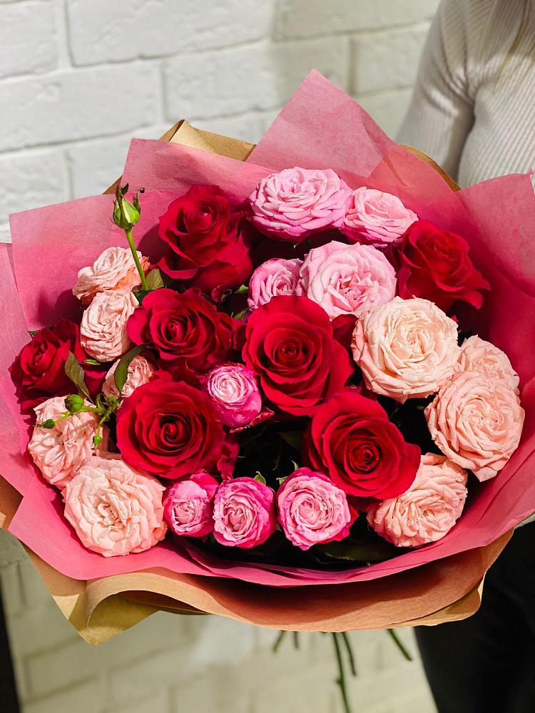 Букет цветов из: Розы в Верх-Туле