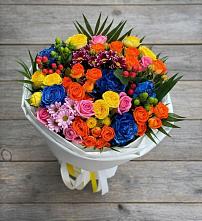 Букет цветов из:  Розы и Хризантемы в Верх-Туле