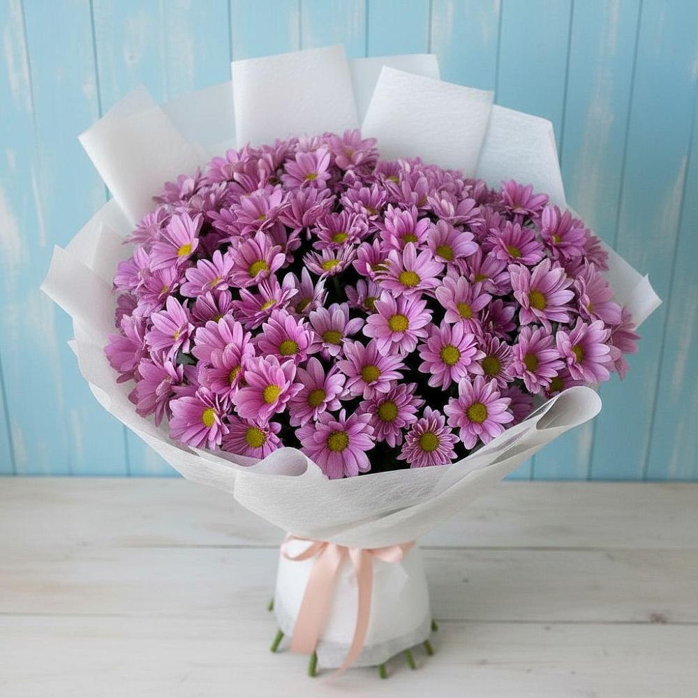 Букет цветов из: Хризантемы в Верх-Туле