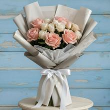 Букет цветов из:  Розы #REPLACE_PRED# Верх-Туле