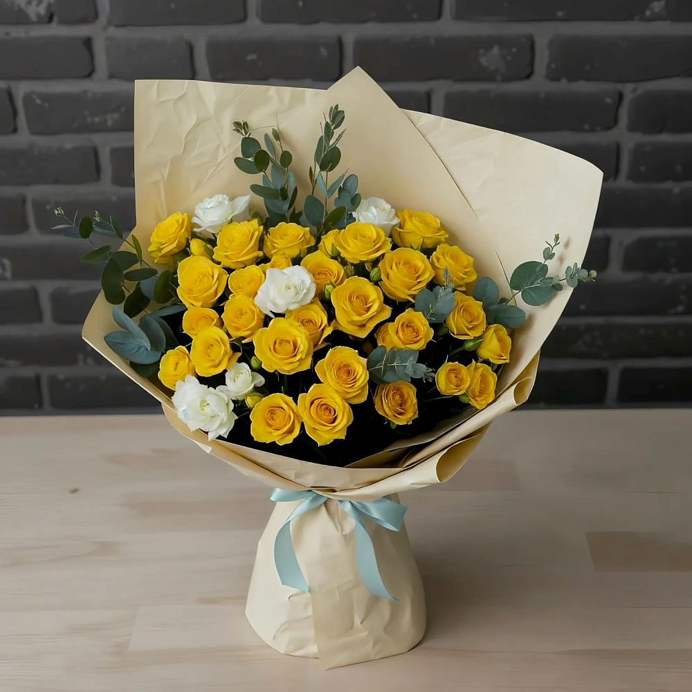 Букет цветов из: Розы в Верх-Туле