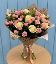 Букет цветов из:  Розы в Верх-Туле