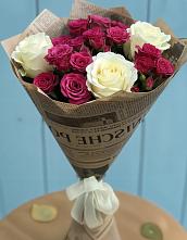 Букет цветов из:  Розы в Верх-Туле