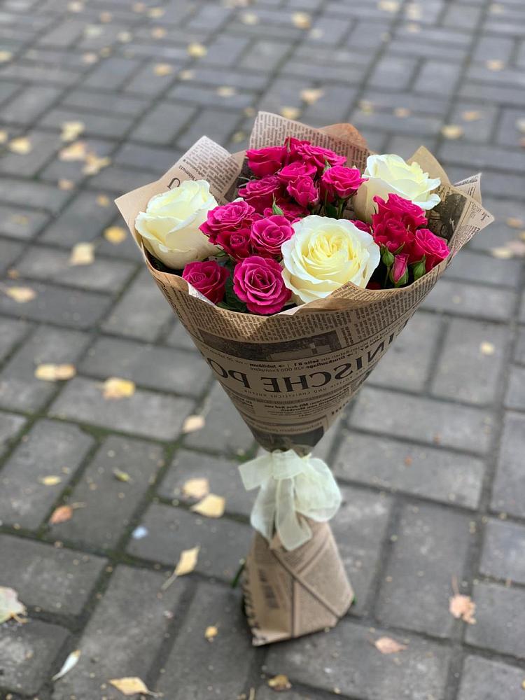 Букет цветов из: Розы в Верх-Туле