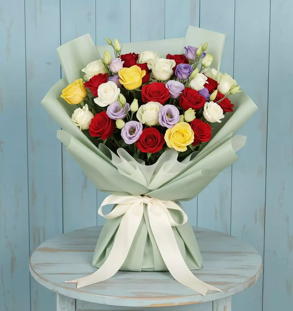 Букет цветов из: Розы в Верх-Туле