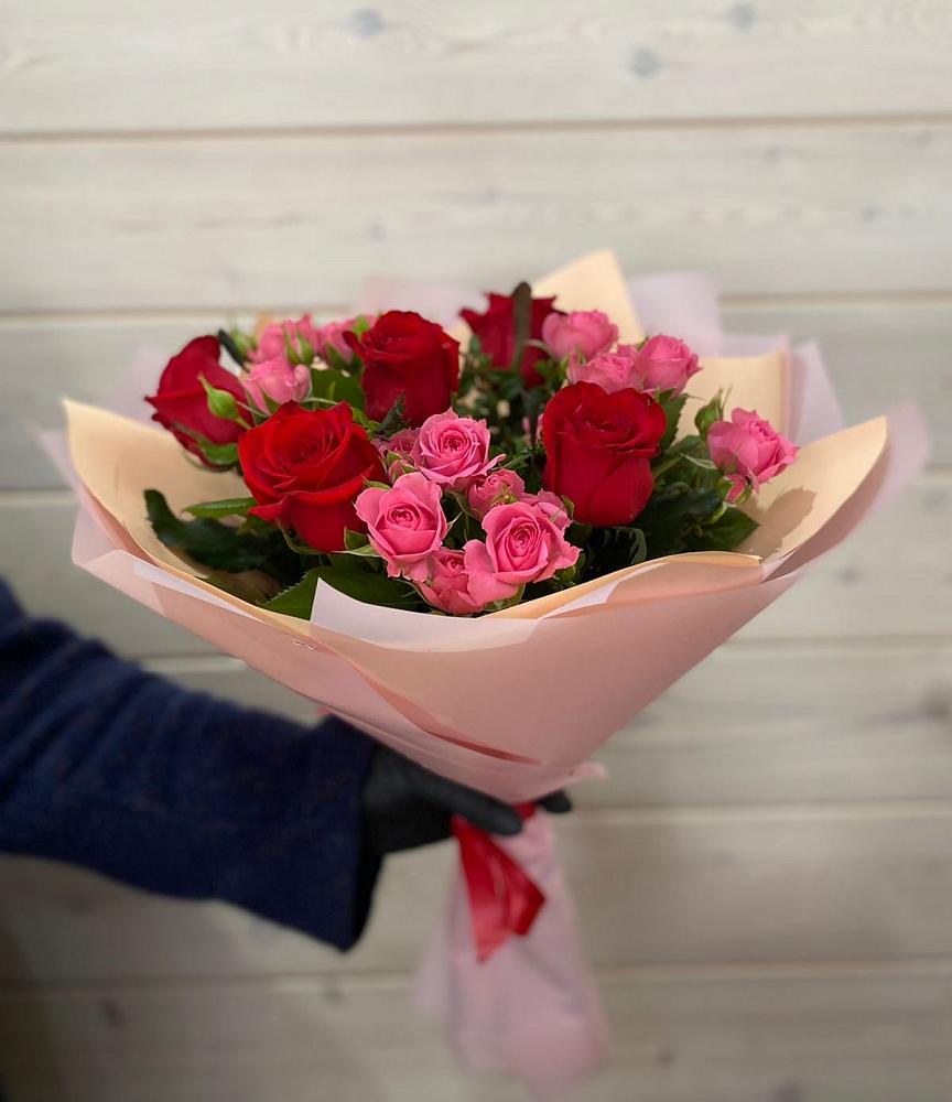 Букет цветов из: Розы в Верх-Туле