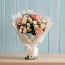Букет цветов из:  Розы в Верх-Туле