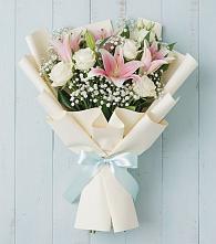 Букет цветов из:  Лилии в Верх-Туле