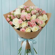 Букет цветов из:  Розы в Верх-Туле
