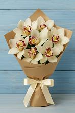 Букет цветов из:  Орхидеи и Розы в Верх-Туле